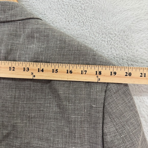 Joseph Abboud Heritage Blazer Mens 44R Wool Linen GUABELLO Sport Coat Jacket EUC - Picture 11 of 12